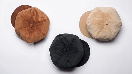 История вельвета и обзор головных уборов из него