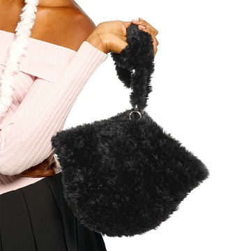 Faux Fur 2-Way Bucket