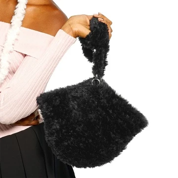 Faux Fur 2-Way Bucket