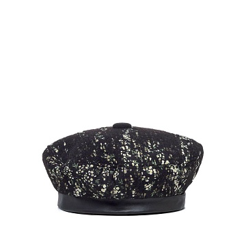 Needlepunch Floral Beret