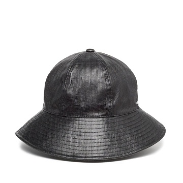 Faux Leather Rain Brim Casual