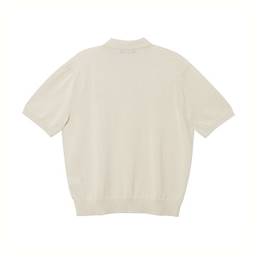 Half Sleeve Collar Knit