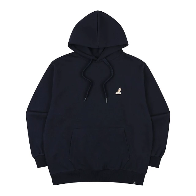 Logo patch hoodie i