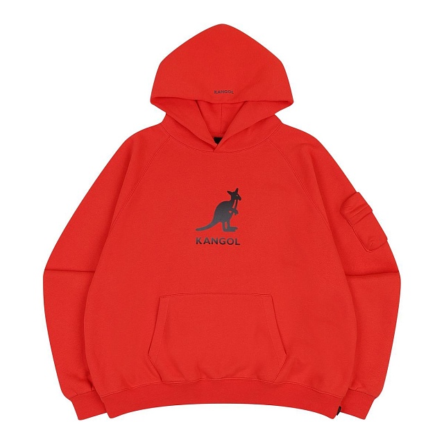 Gradation logo hoodie