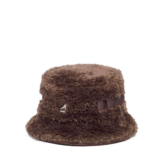 Faux shearling utility bucket
