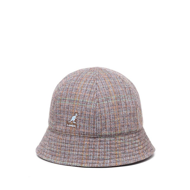 Warped herringbone dome hat