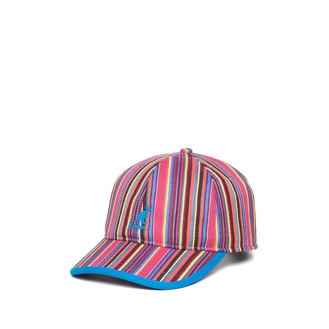 Multi color stripe baseball