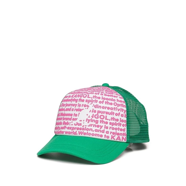 Fine print trucker
