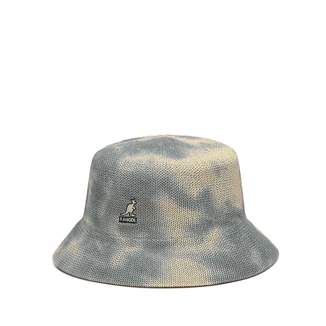 Tie dye knit bucket