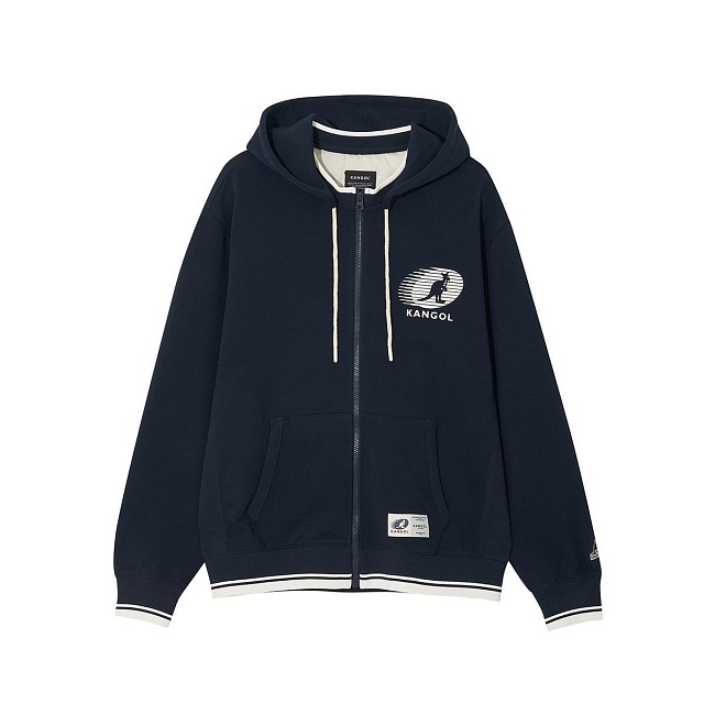 Rush logo hood zip-up