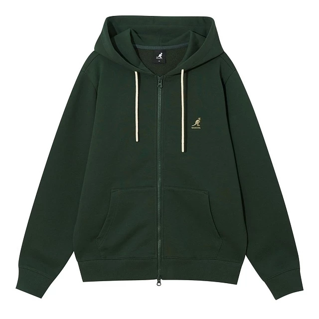 KANGOL classic logo zip-up