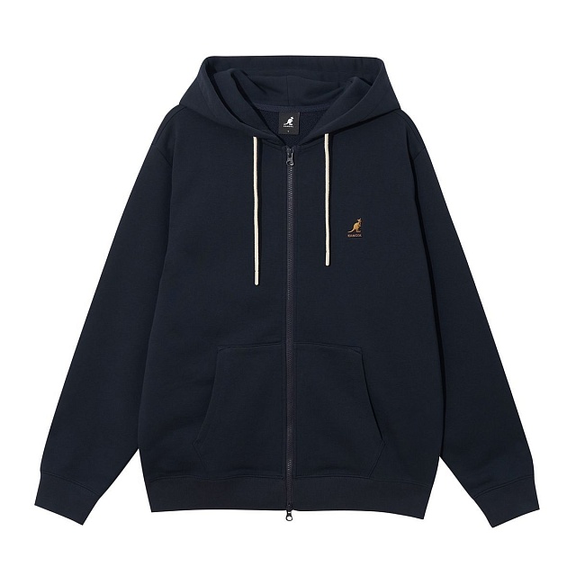KANGOL classic logo zip-up