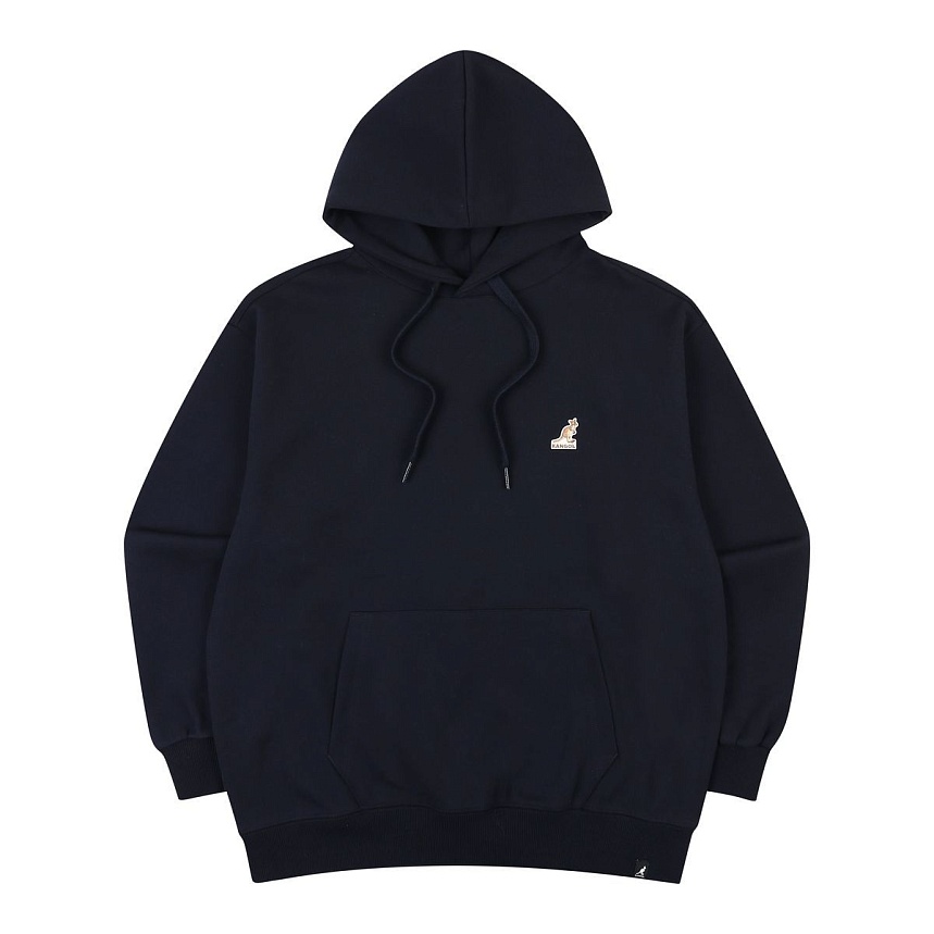 Logo patch hoodie i