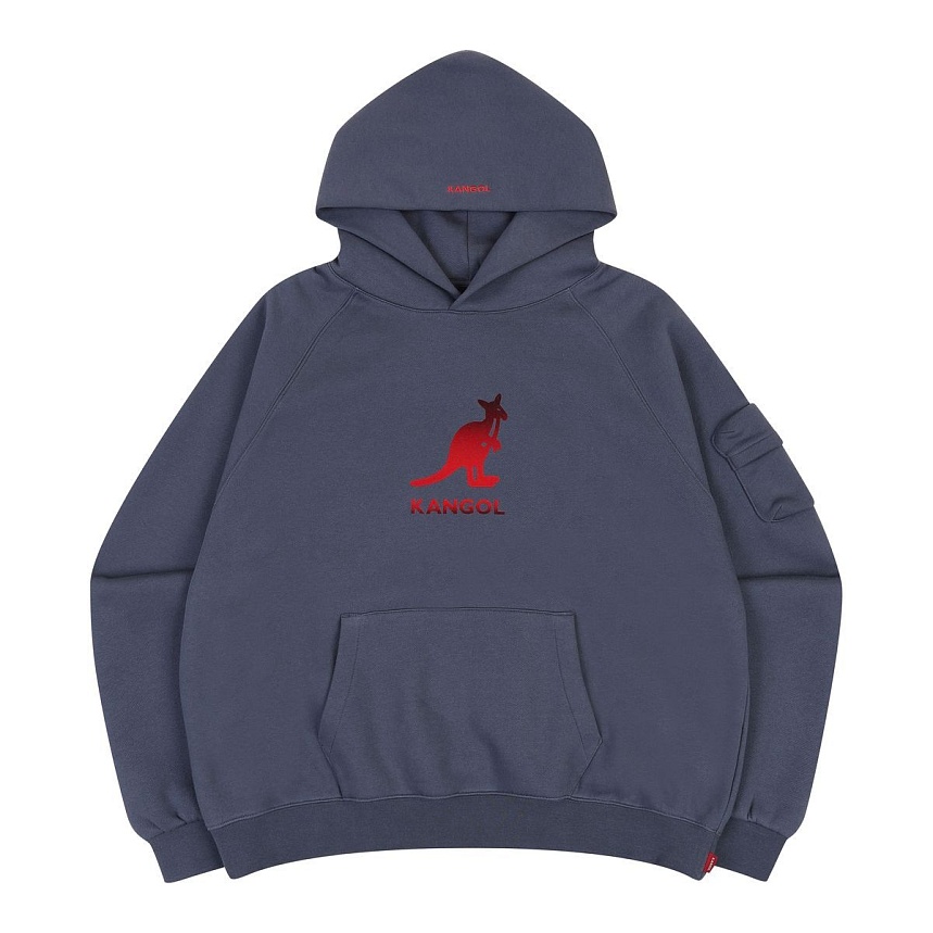 Gradation logo hoodie