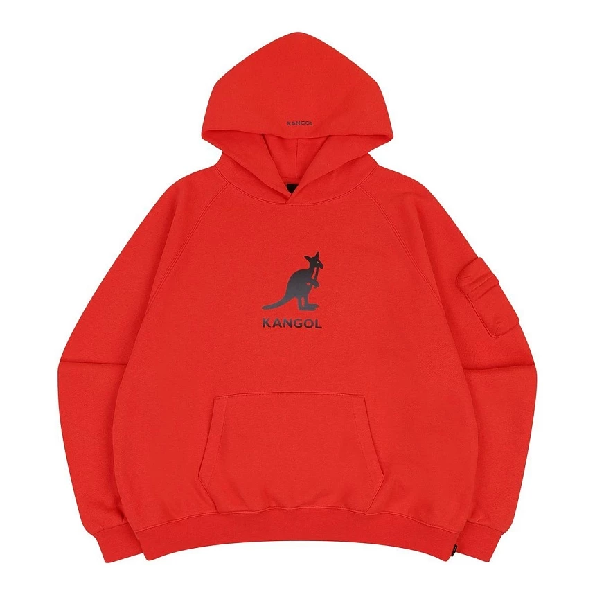 Gradation logo hoodie