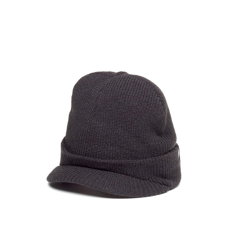 Sliced peak beanie