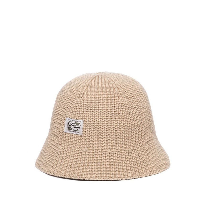 Washed knit bucket