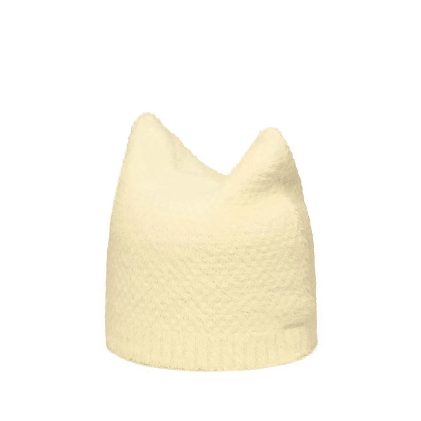Faux fur pointed beanie