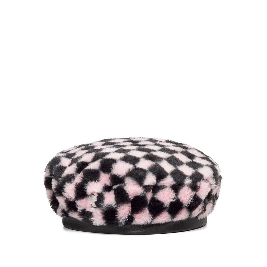 Faux fur beret