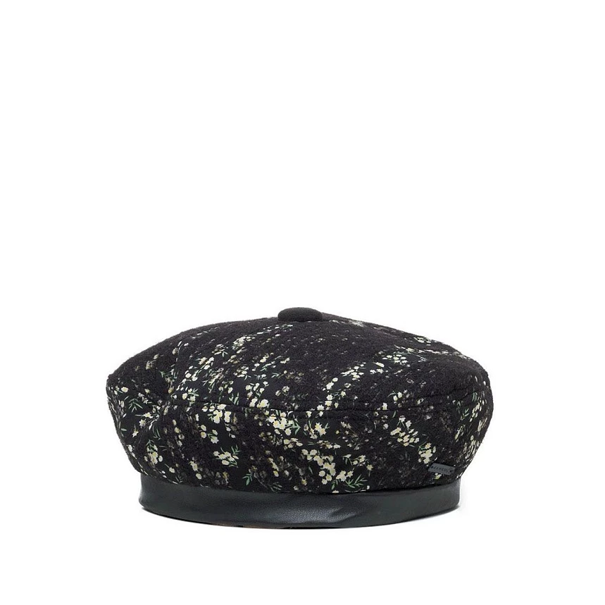 Needlepunch floral beret