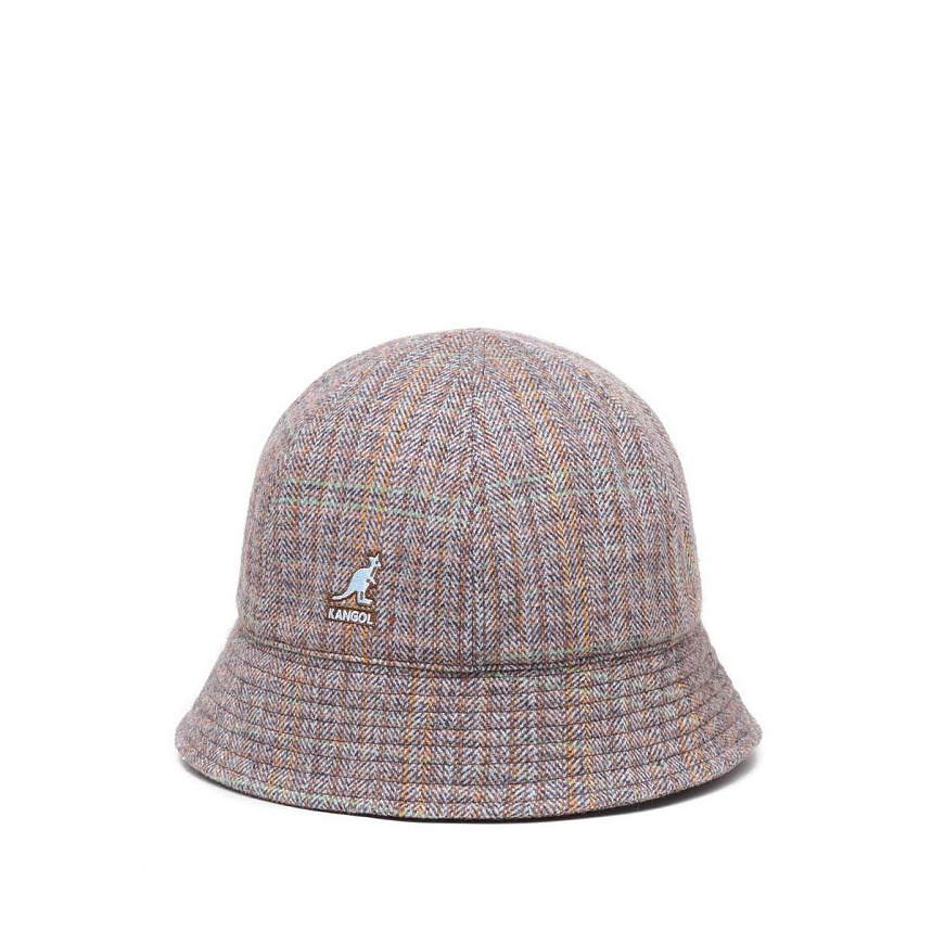 Warped herringbone dome hat