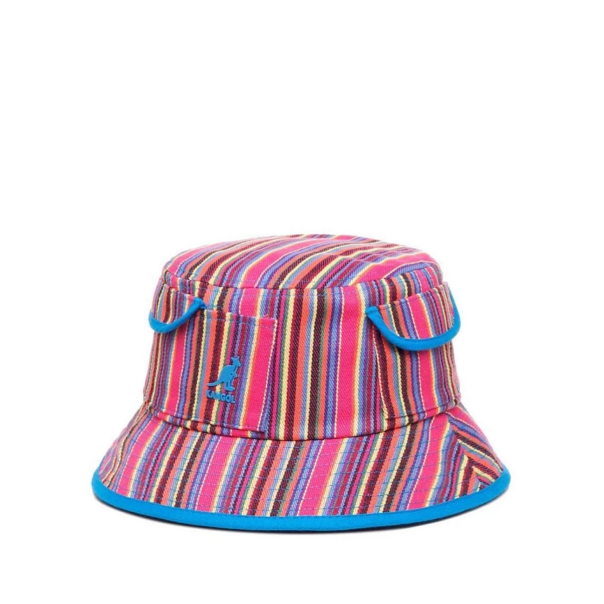 Multi color stripe bucket