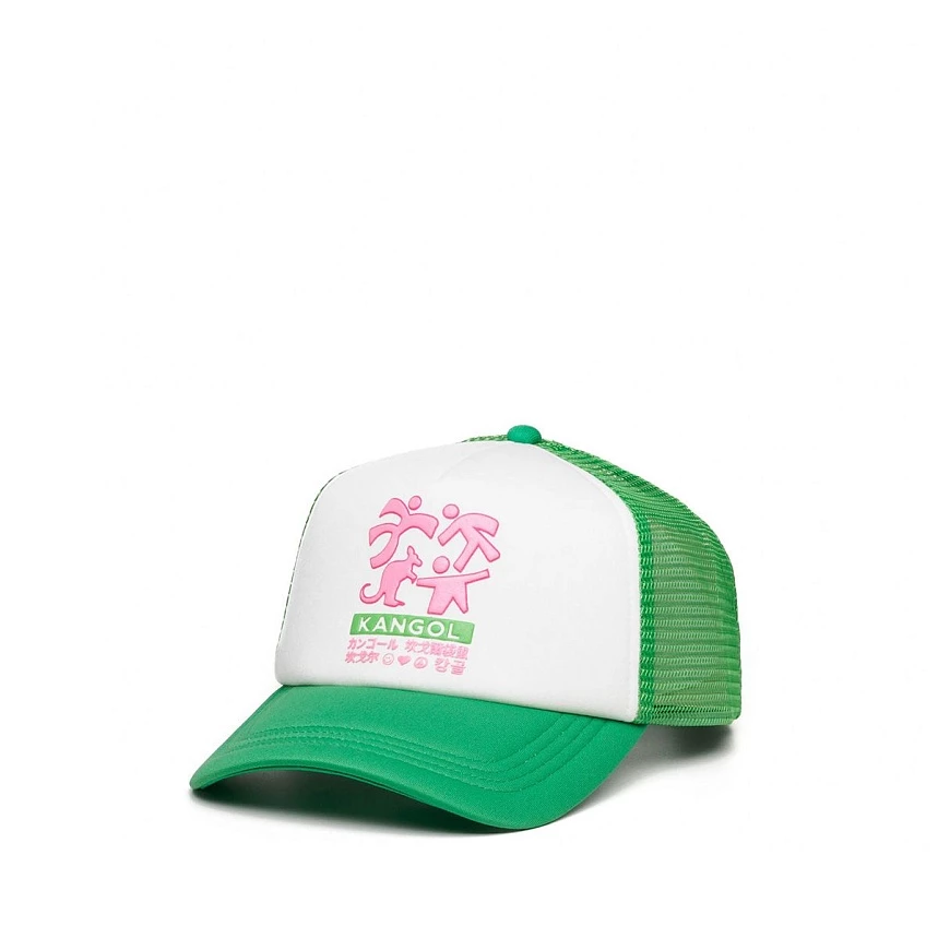 Unity puff print trucker