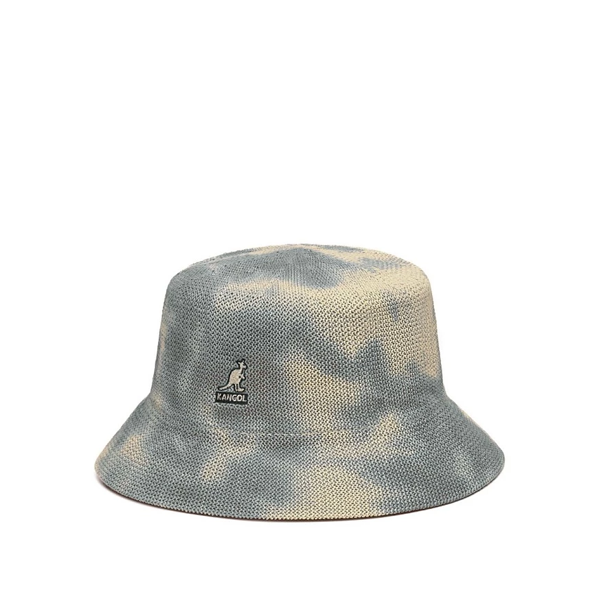 Tie dye knit bucket