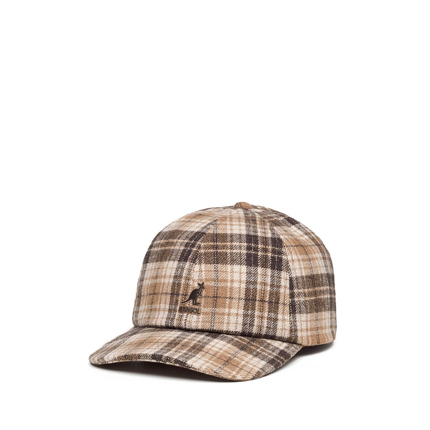 Plaid earflaps baseball