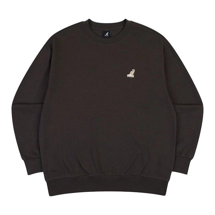 Logo patch sweatshirt