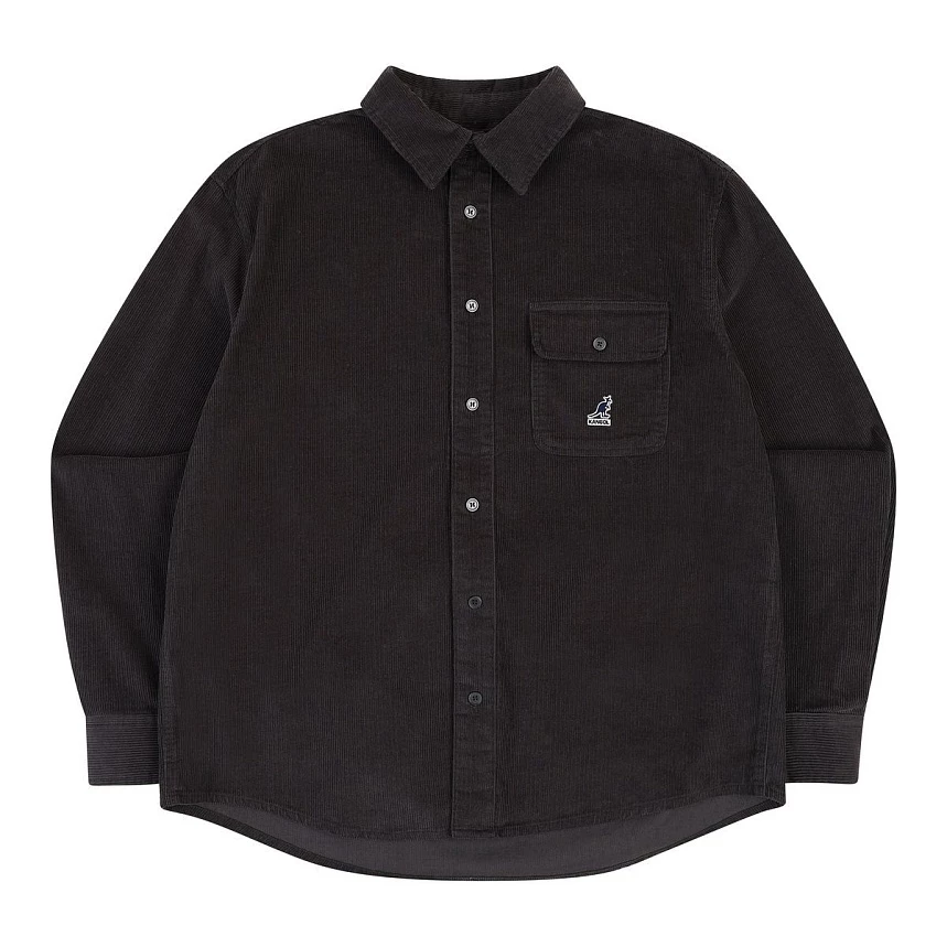 Classic logo corduroy shirt