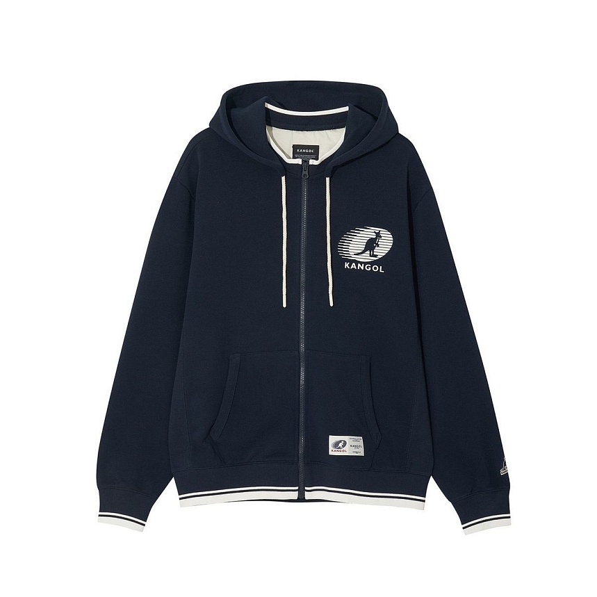 Rush logo hood zip-up
