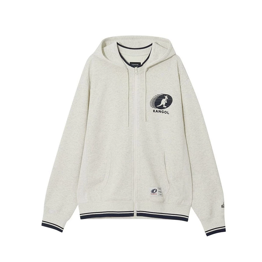Rush logo hood zip-up