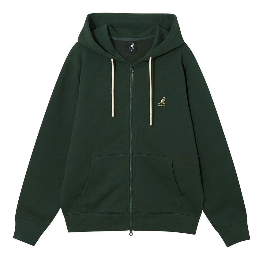 KANGOL classic logo zip-up