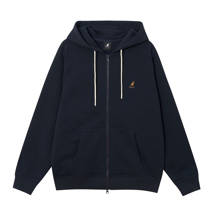 KANGOL classic logo zip-up